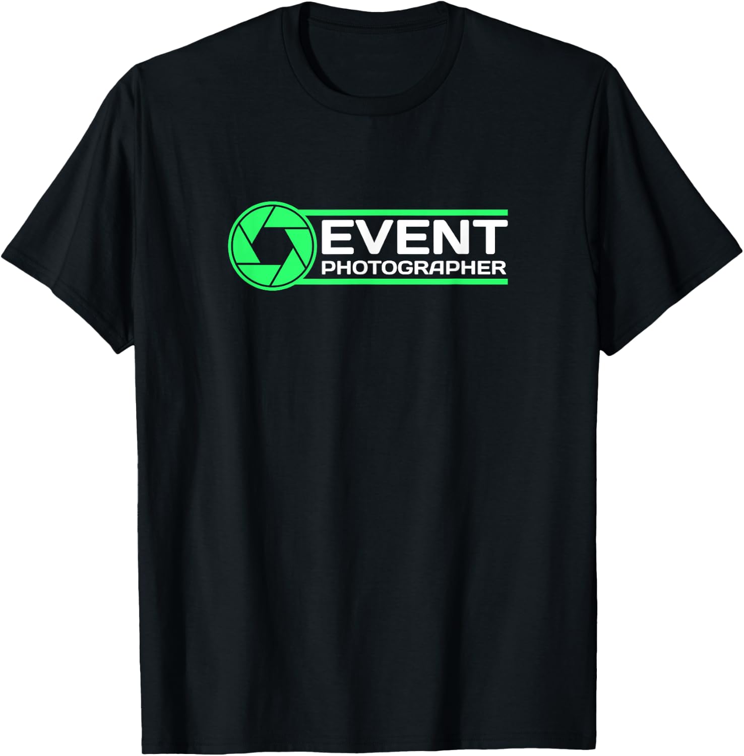 Official Photographer Shirt | Event Photography Gift T-Shirt - T-Shirt | Black