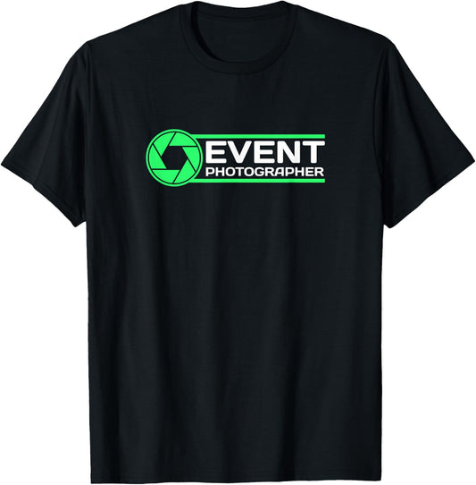 Official Photographer Shirt | Event Photography Gift T-Shirt - T-Shirt | Black