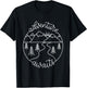 Happy Camper Adventure Awaits Summer Vacation Gift T-Shirt - T-Shirt | Black