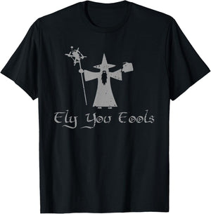 Fly You Fools Wizard Drone T-Shirt - T-Shirt | Black