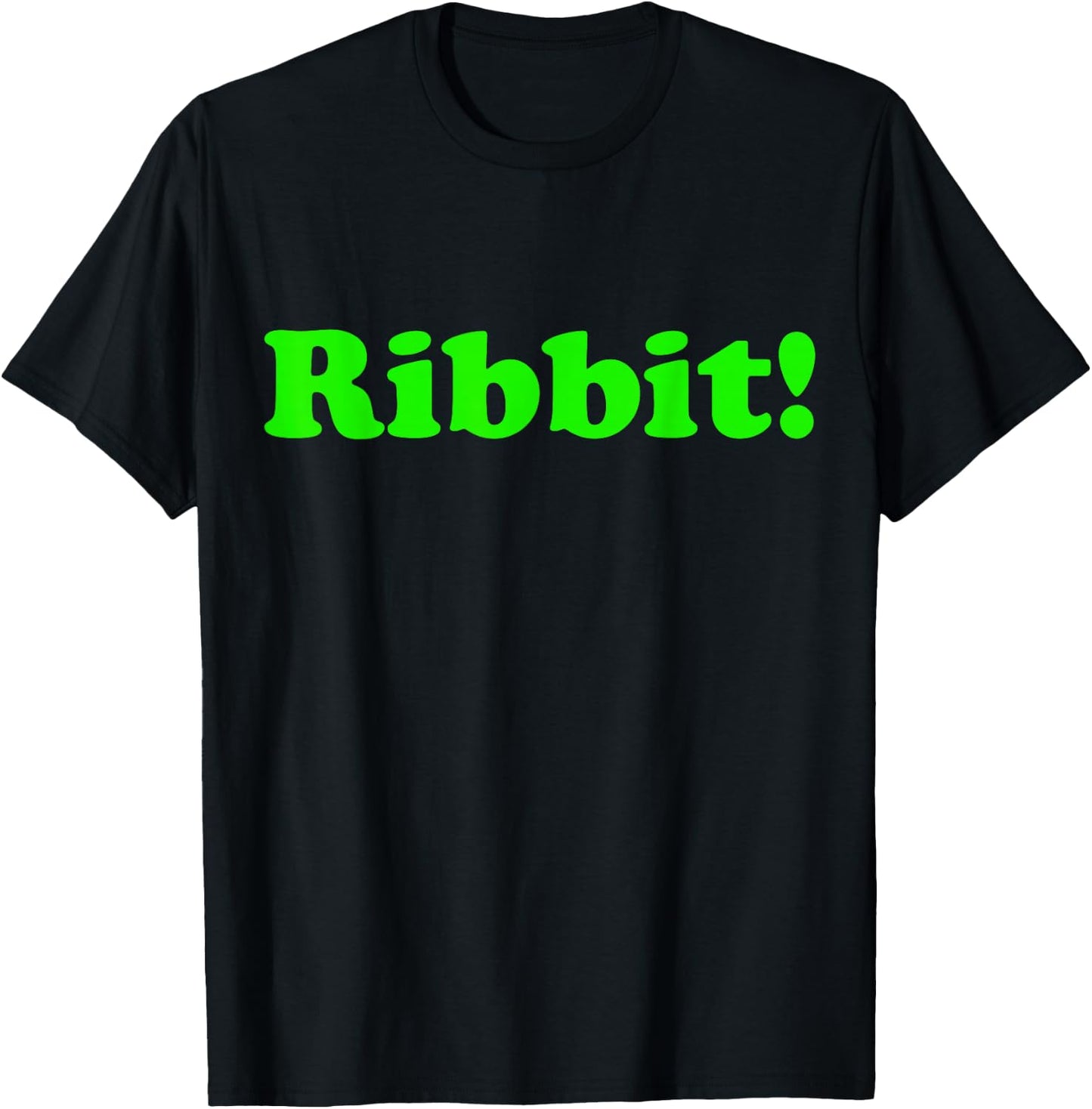 Ribbit Frog Peeper Love Song Croak Noise Funny Cute Toad Fan T-Shirt - T-Shirt | Black