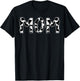 Mom Cow Print Aesthetic Farm Animal Pattern Farmer Cowgirl T-Shirt - T-Shirt | Black