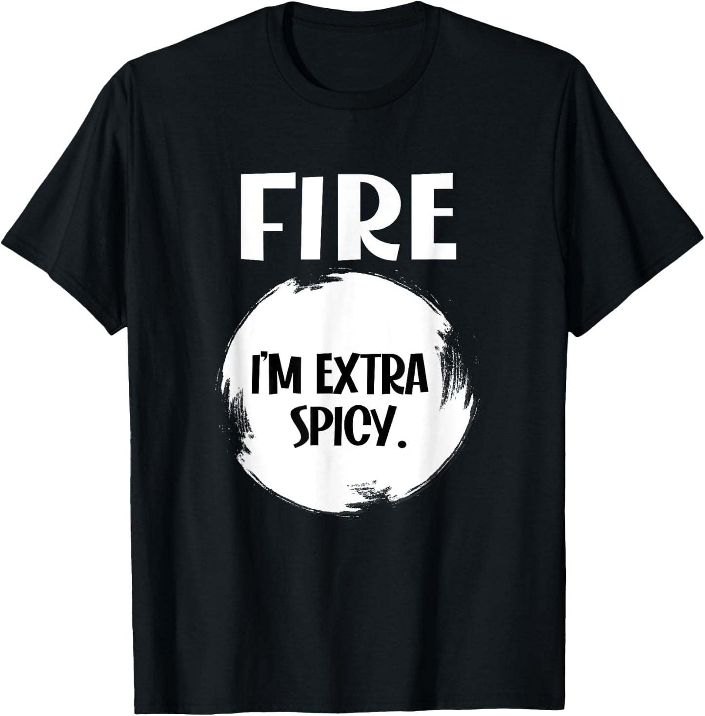 FIRE - Hot Packet Funny Taco Matching Halloween Costume T-Shirt - T-Shirt | Black