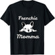 Frenchie Momma. French Bulldog lover Mom Women Girls Kids T-Shirt - T-Shirt | Black