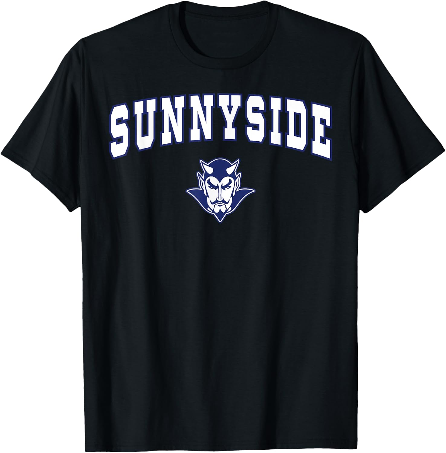 Sunnyside High School Blue Devils C2 T-Shirt - T-Shirt | Black