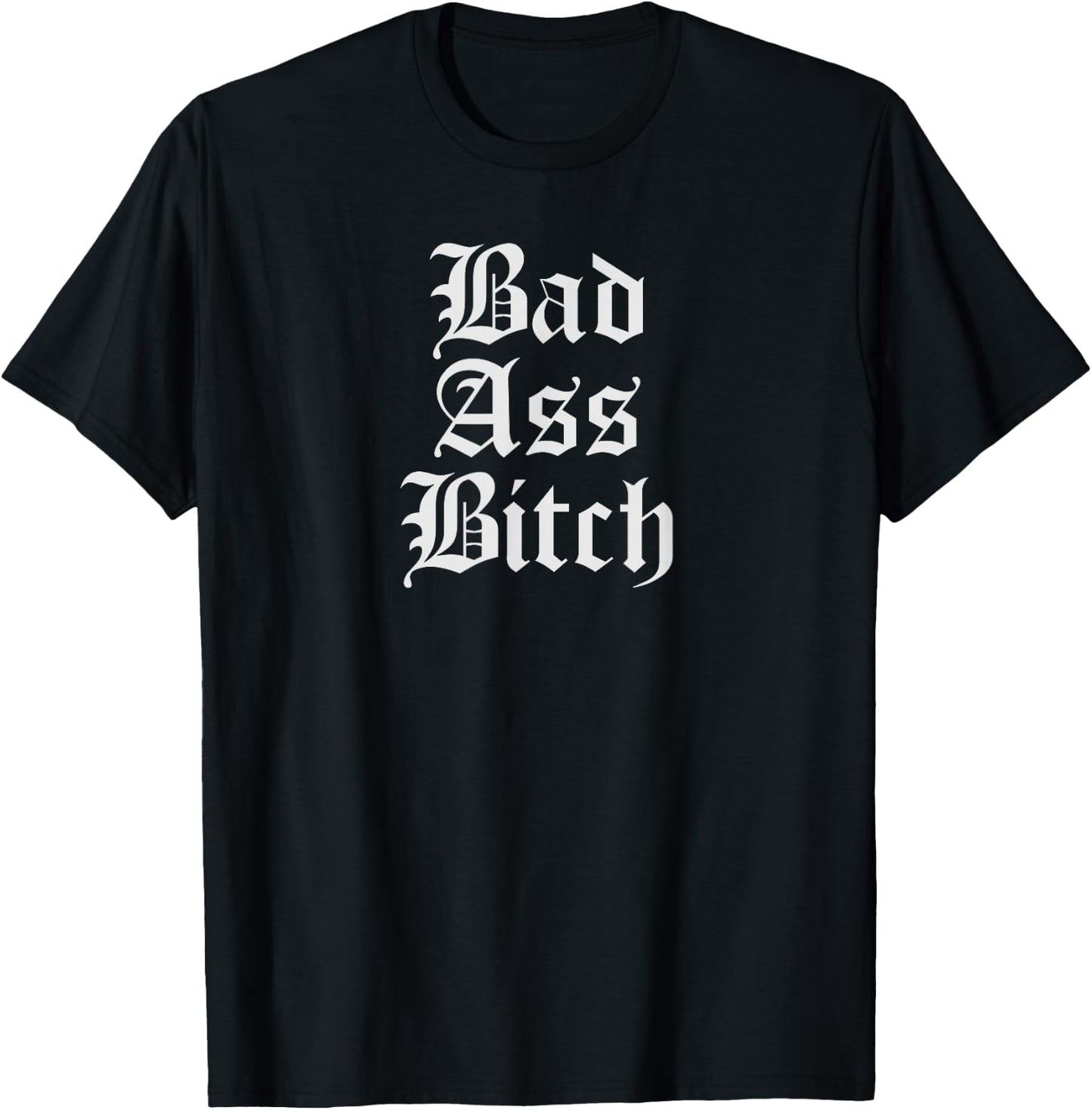 Chola Shirt Earrings Chicana Gifts Bad Ass Bitch T-Shirt - T-Shirt | Black
