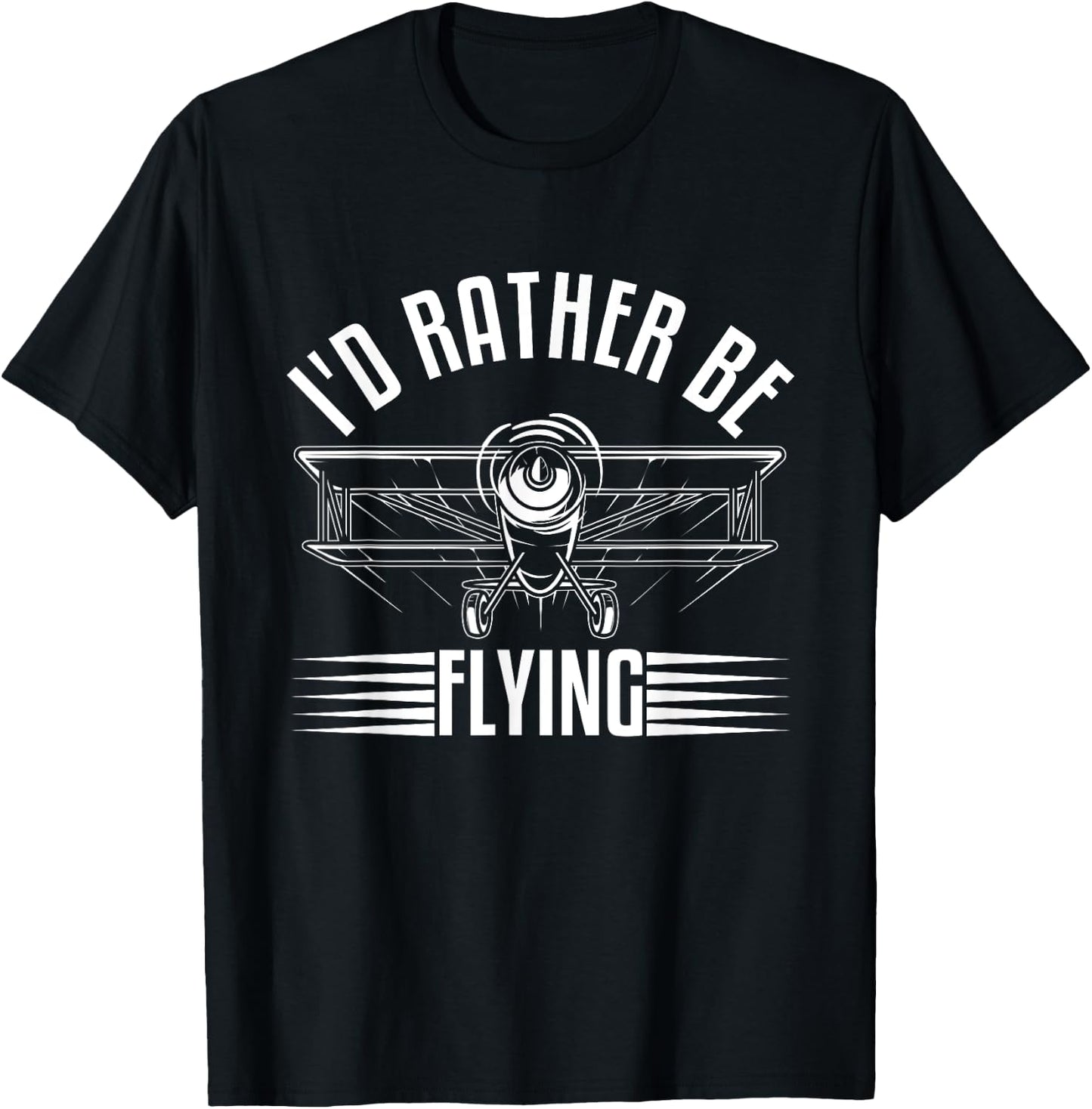 Funny Pilot Design Women Aviation Airplane Pilot T-Shirt - T-Shirt | Black