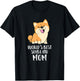 World's Best Shiba Inu Mom Dog Shiba Mama Cute Shiba Inu T-Shirt - T-Shirt | Black