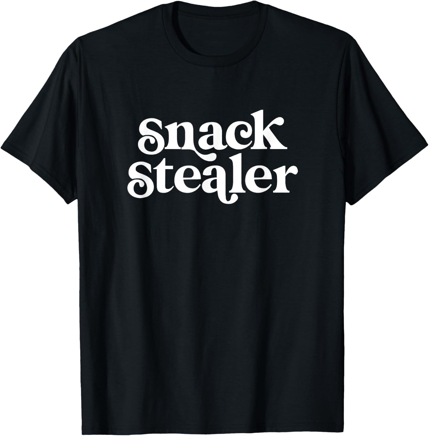 Snack Stealer - Funny Toddler T-Shirt - T-Shirt | Black
