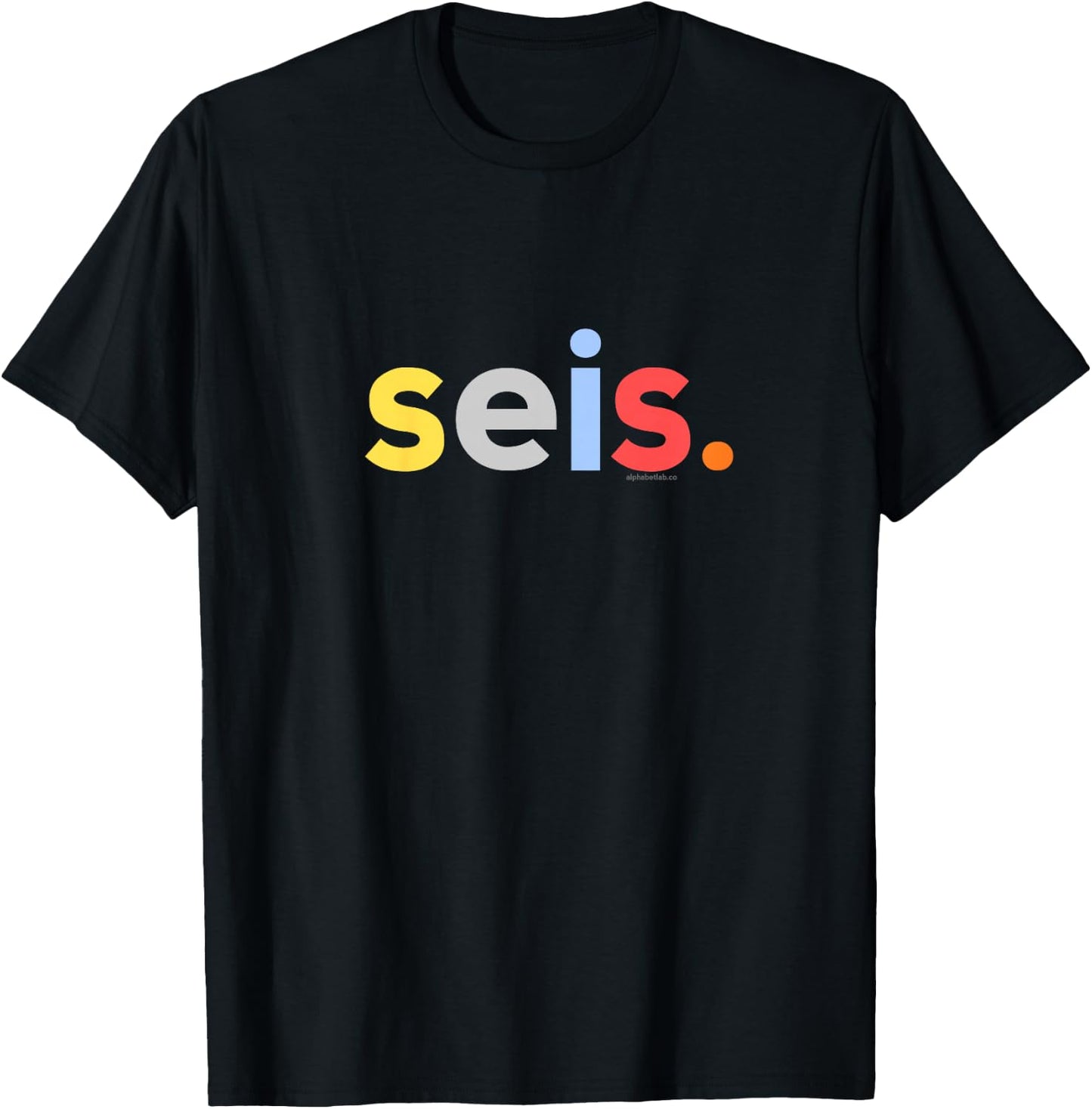 Kids 6th Birthday Shirt Boy 6 Year Old Seis Anos | Spanish Ideas T-Shirt - T-Shirt | Black