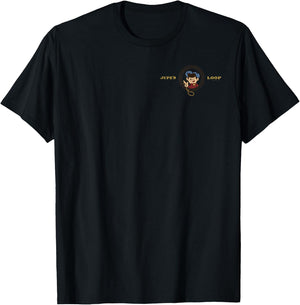 Nope Movie Jupe's Loop Map Front and Back T-Shirt - T-Shirt | Black
