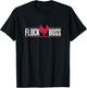 Flock Boss Chicken Farmer Farming T-Shirt - T-Shirt | Black