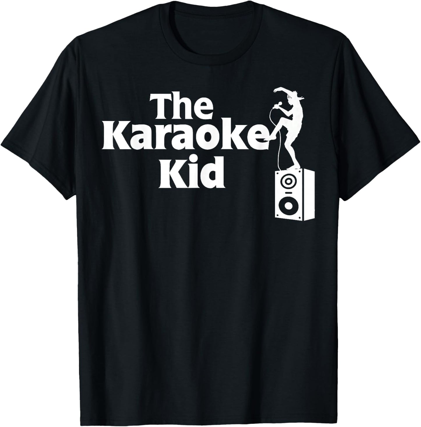 The Karaoke Kid funny Karaoke T-Shirt - T-Shirt | Black