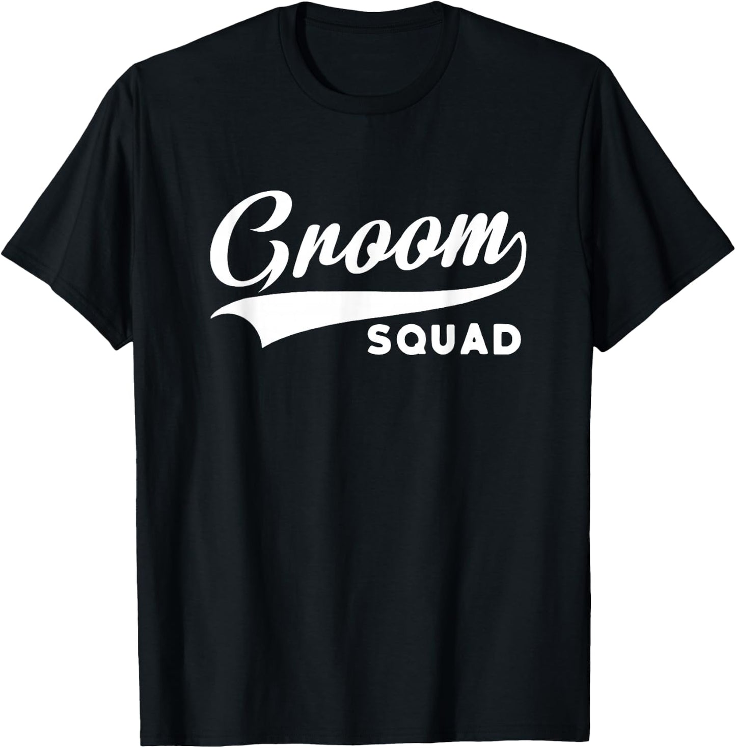 Groom Squad - Bachelor Party - Wedding T-Shirt - T-Shirt | Black