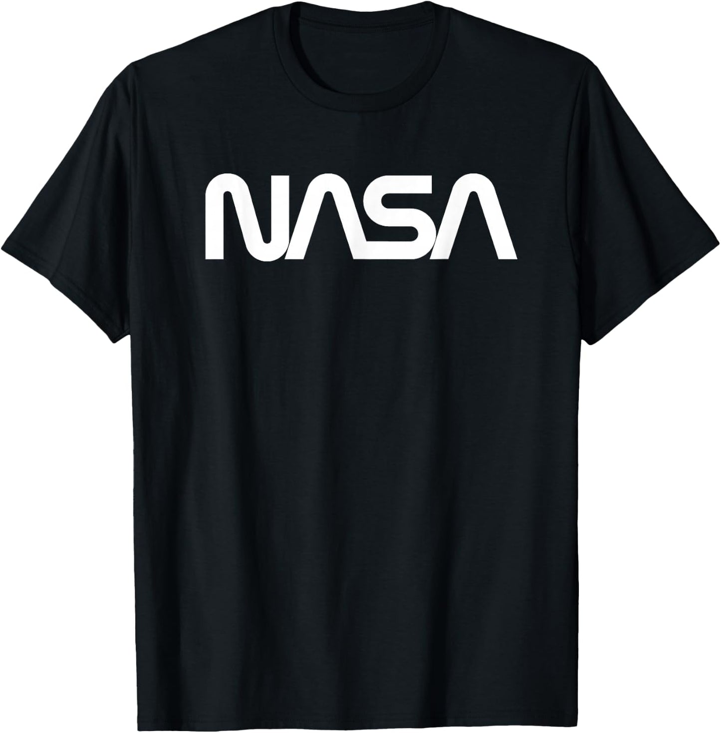 RETRO NASA Logo T-Shirt - T-Shirt | Black