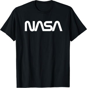 RETRO NASA Logo T-Shirt - T-Shirt | Black