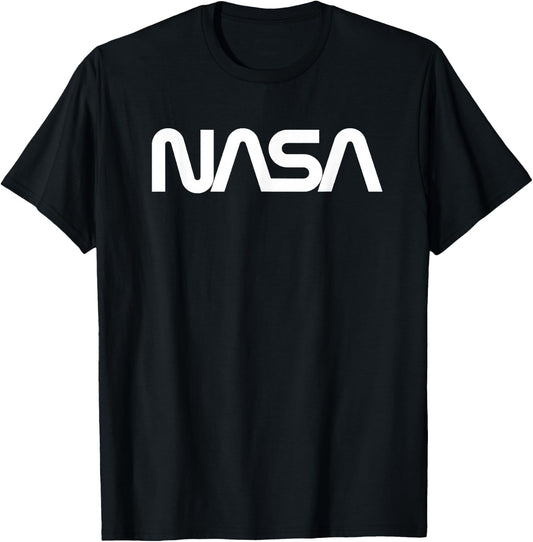 RETRO NASA Logo T-Shirt - T-Shirt | Black