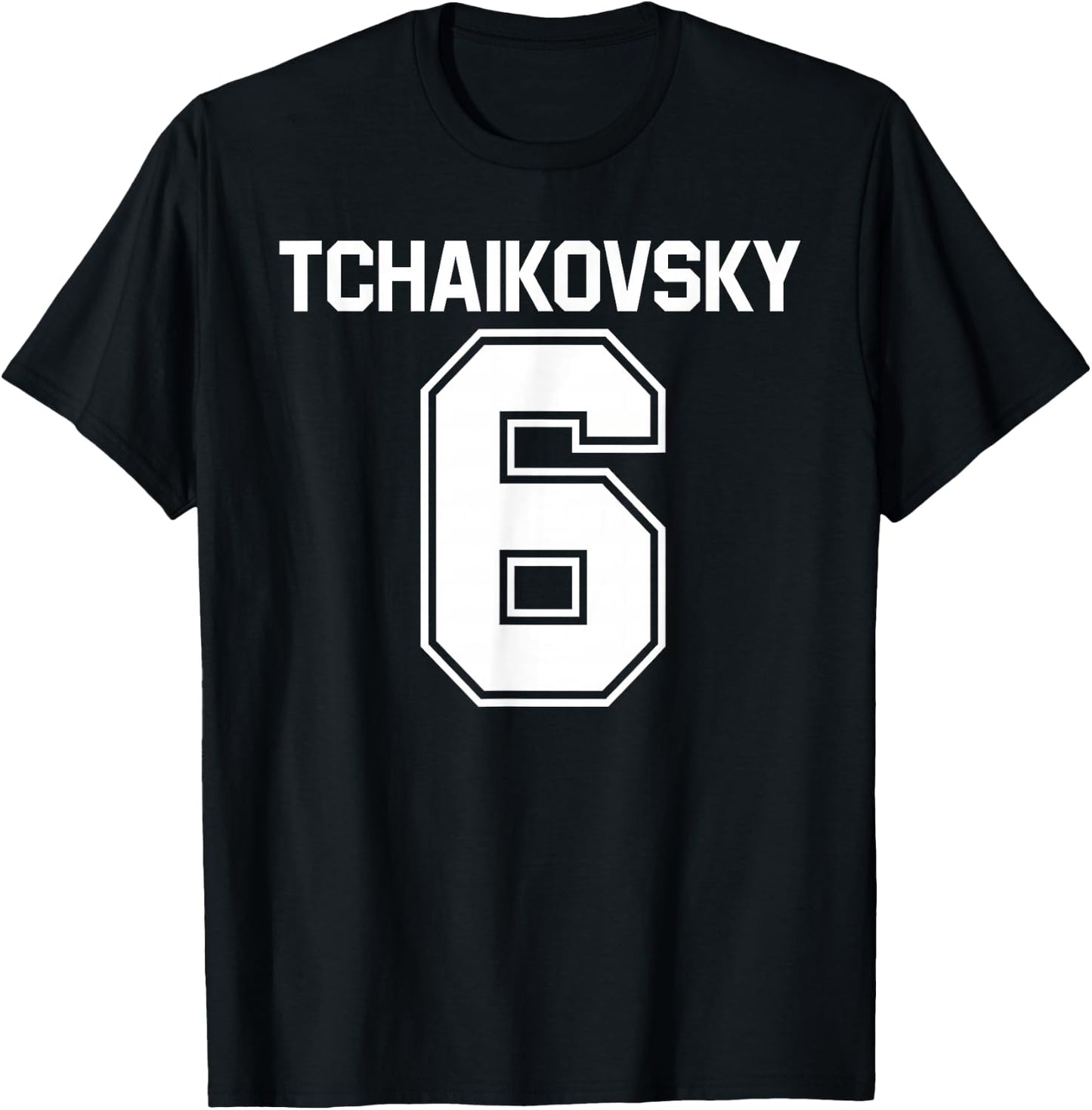 Tchaikovsky 6 Orchestra Composer Symphony T-Shirt - T-Shirt | Black