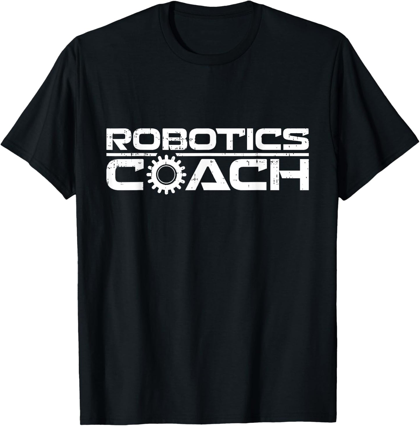 Robotics Coach T-Shirt - T-Shirt | Black