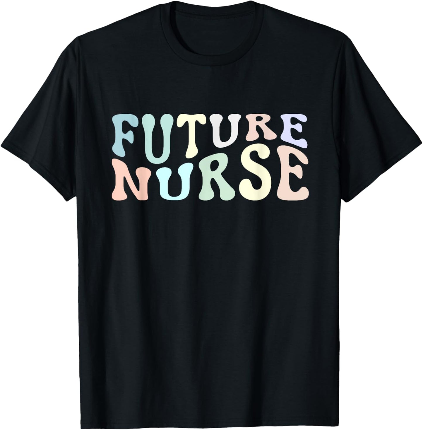 Future Nurse Registered Nurse RN T-Shirt - T-Shirt | Black