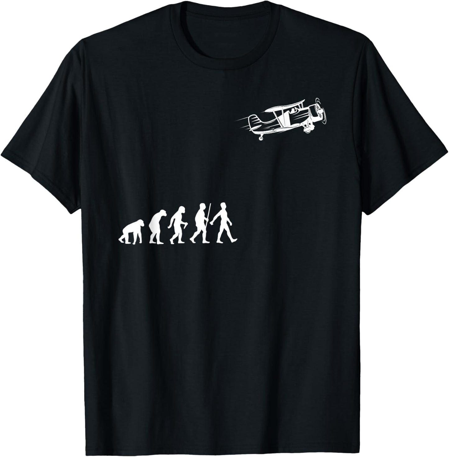 Funny Pilot Women Aircraft Airplane Plane Aviation T-Shirt - T-Shirt | Black