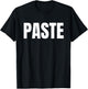 Copy And Paste Matching Partners And Twin Siblings T-Shirt - T-Shirt | Black