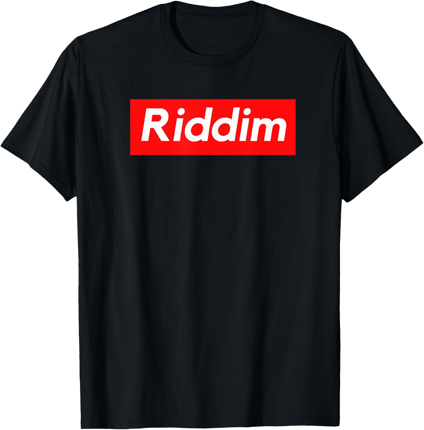 Riddim Music Dubstep T-Shirt - T-Shirt | Black