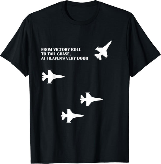 Military Missing Man Formation Design T-Shirt - T-Shirt | Black
