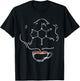 Caffeine Molecule Organic Chemistry Scientist Barista T-Shirt - T-Shirt | Black