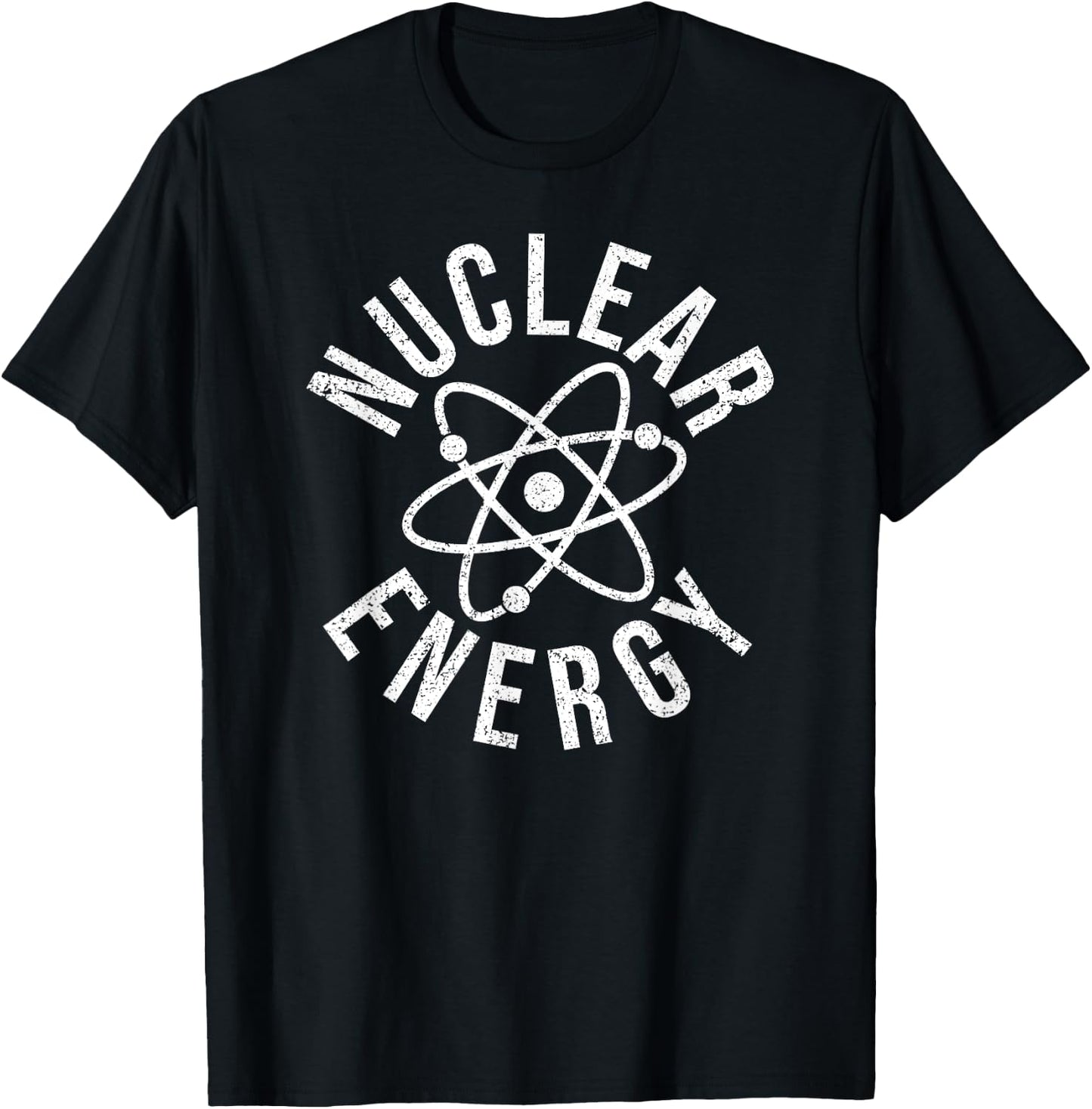 Nuclear Energy Atomic Energy Power Plant Engineer T-Shirt - T-Shirt | Black