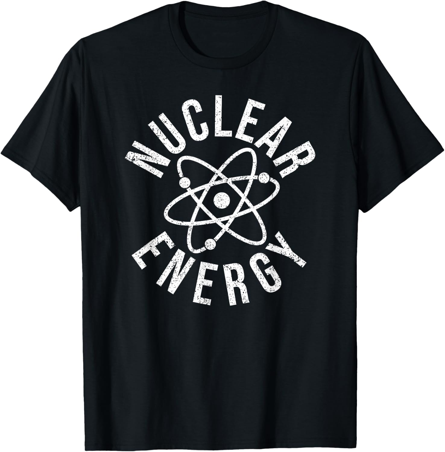 Nuclear Energy Atomic Energy Power Plant Engineer T-Shirt - T-Shirt | Black