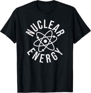 Nuclear Energy Atomic Energy Power Plant Engineer T-Shirt - T-Shirt | Black