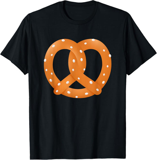 Pretzel Costume Funny Halloween T-Shirt - T-Shirt | Black
