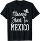 Drinking Around the World Adult Vacation Start in Mexico T-Shirt - T-Shirt | Black