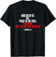 Greater is He that is in me than he that is in the world T-Shirt - T-Shirt | Black