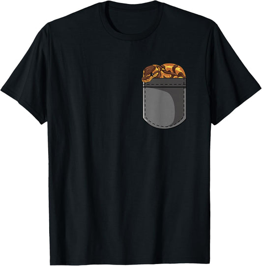 Snake Lovers - I Love Mine T-Shirt - T-Shirt | Black