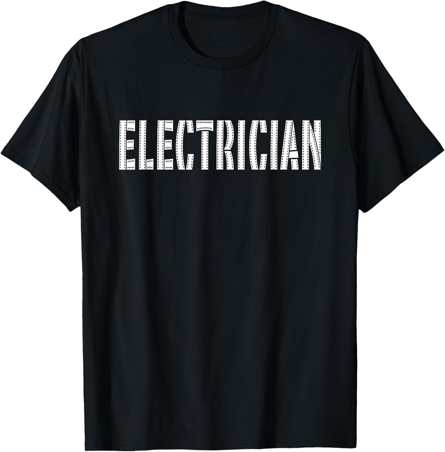 Movie Making Job Outfit Film Crew Positions - Electrician T-Shirt - T-Shirt | Black