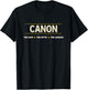CANON - the Man the Myth the LEGEND | Boys Name - Funny T-Shirt - T-Shirt | Black