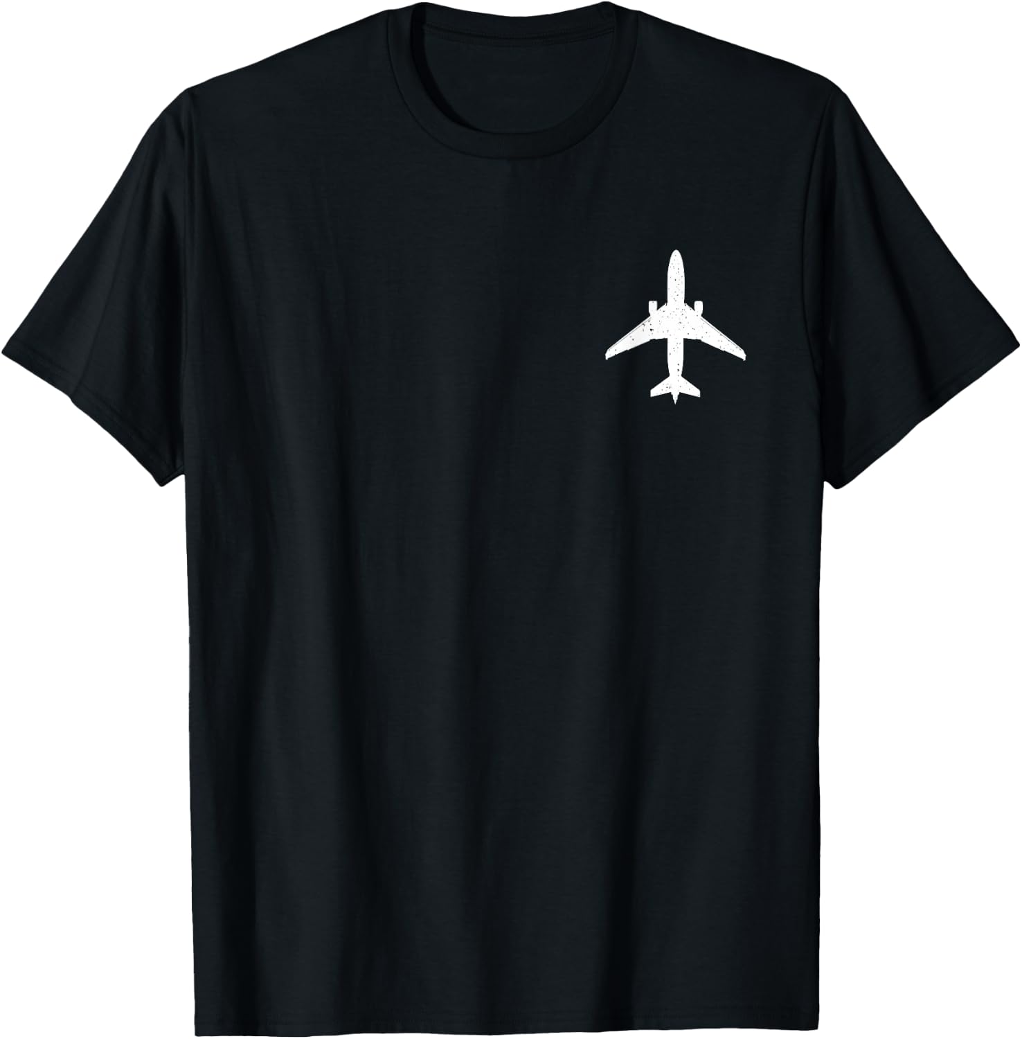 Airplane Airline Pilot Aviator Aviation Aircraft Lover T-Shirt - T-Shirt | Black