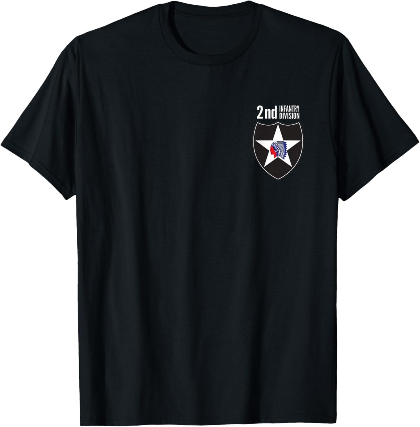 2nd Infantry Division Second Army T-Shirt - T-Shirt | Black