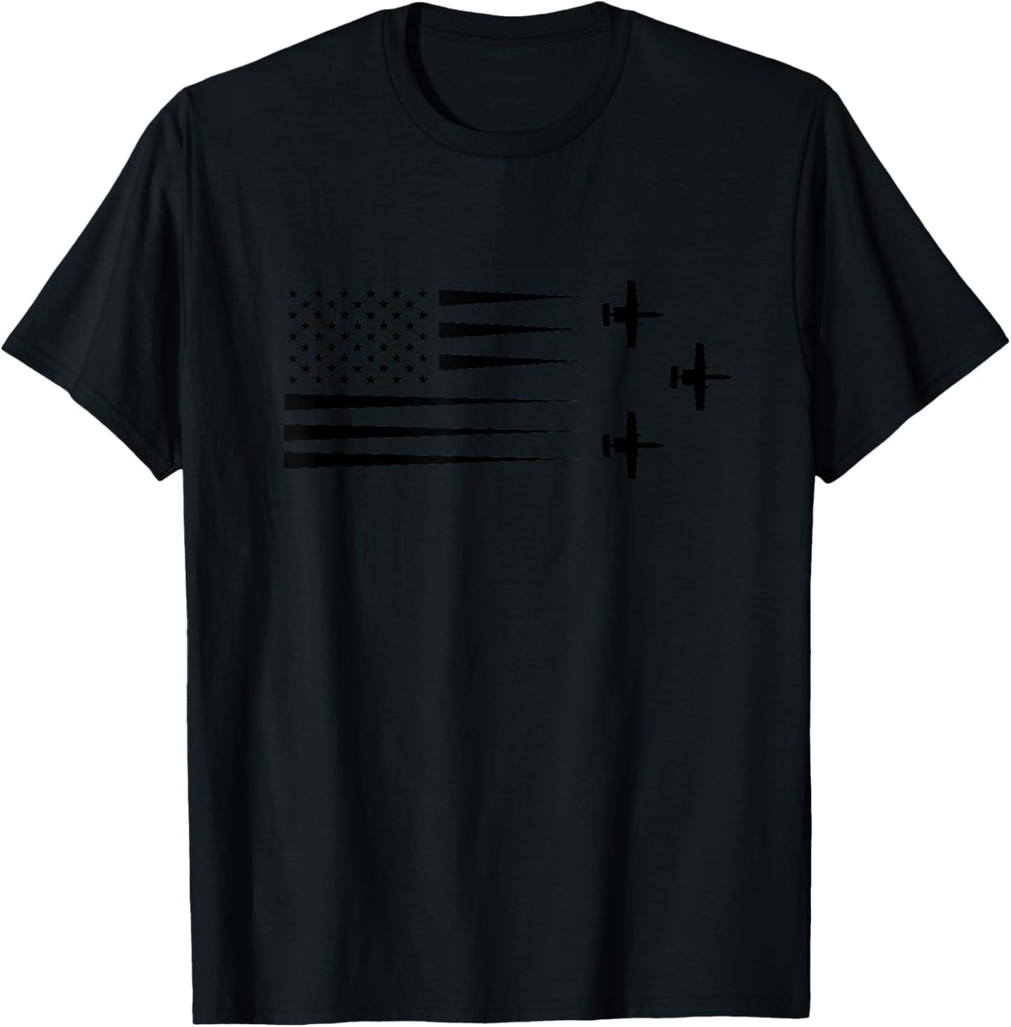 A10 A-10 Thunderbolt Warthog Brrrt Shark Mouth T-Shirt - T-Shirt | Black