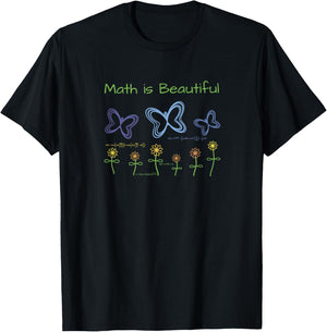Math is Beautiful T-Shirt - T-Shirt | Black
