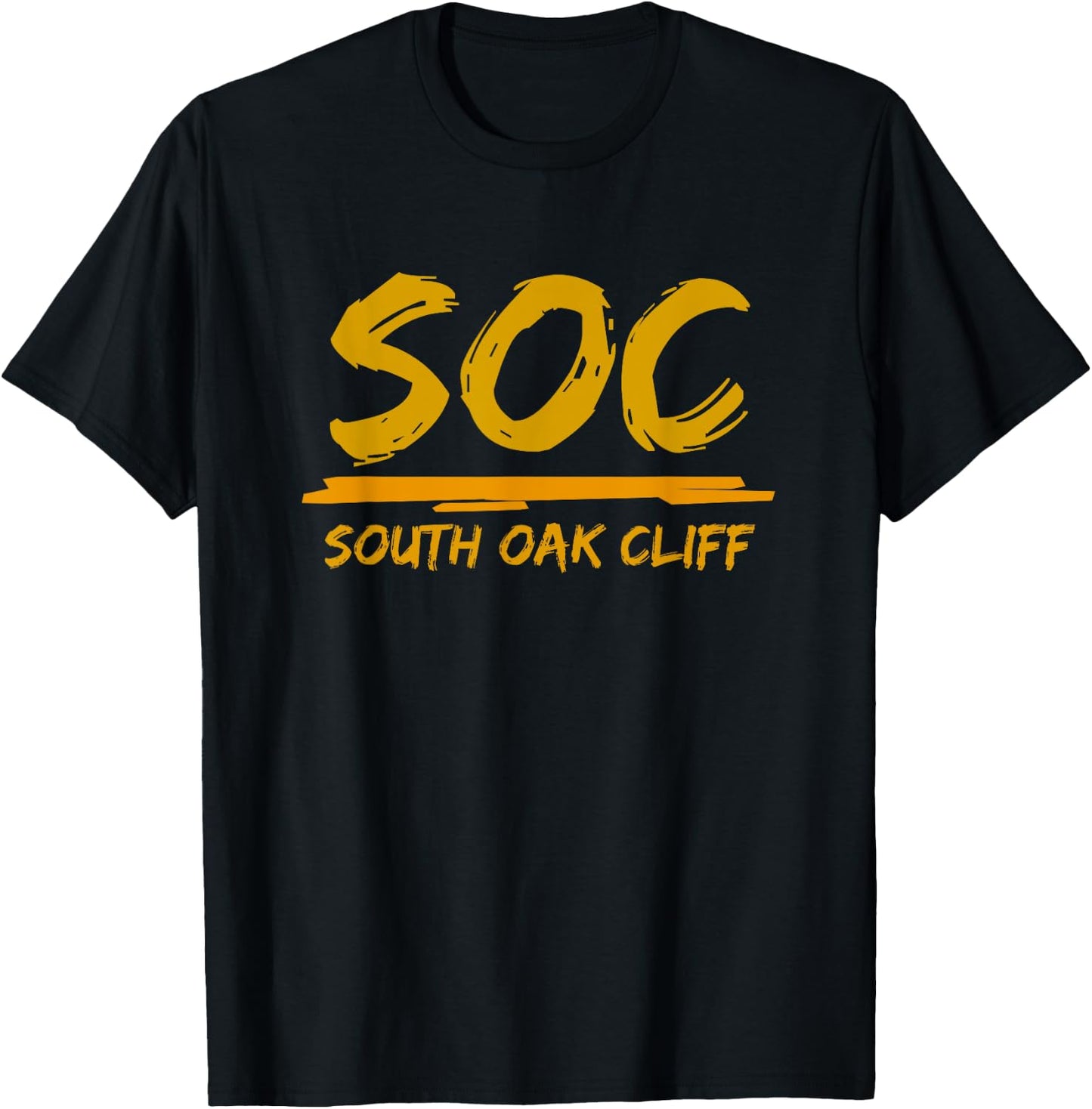 South Oak Cliff SOC Style T-Shirt - T-Shirt | Black