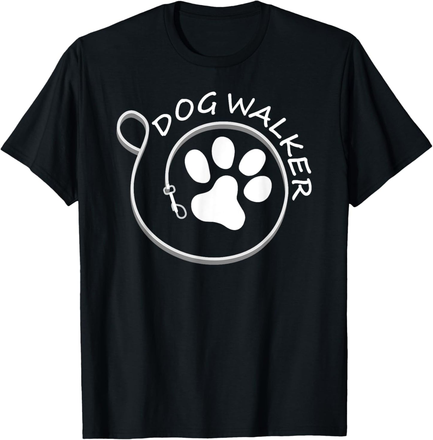 Pet Sitters International Boys Dog Walker X-Small Black T-Shirt - T-Shirt | Black