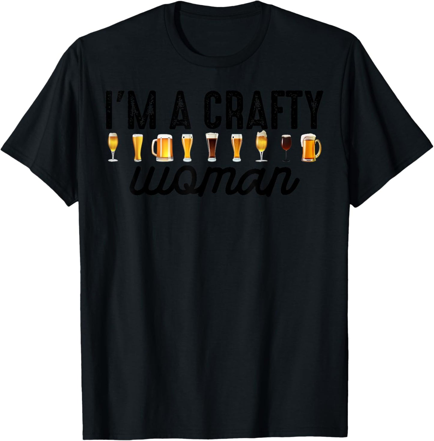 Funny Craft Beer Gift Cool Beer Brewers Ladies T-Shirt - T-Shirt | Black