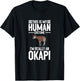 Farm Animal This Is My Human Costume I'm Really An Okapi T-Shirt - T-Shirt | Black