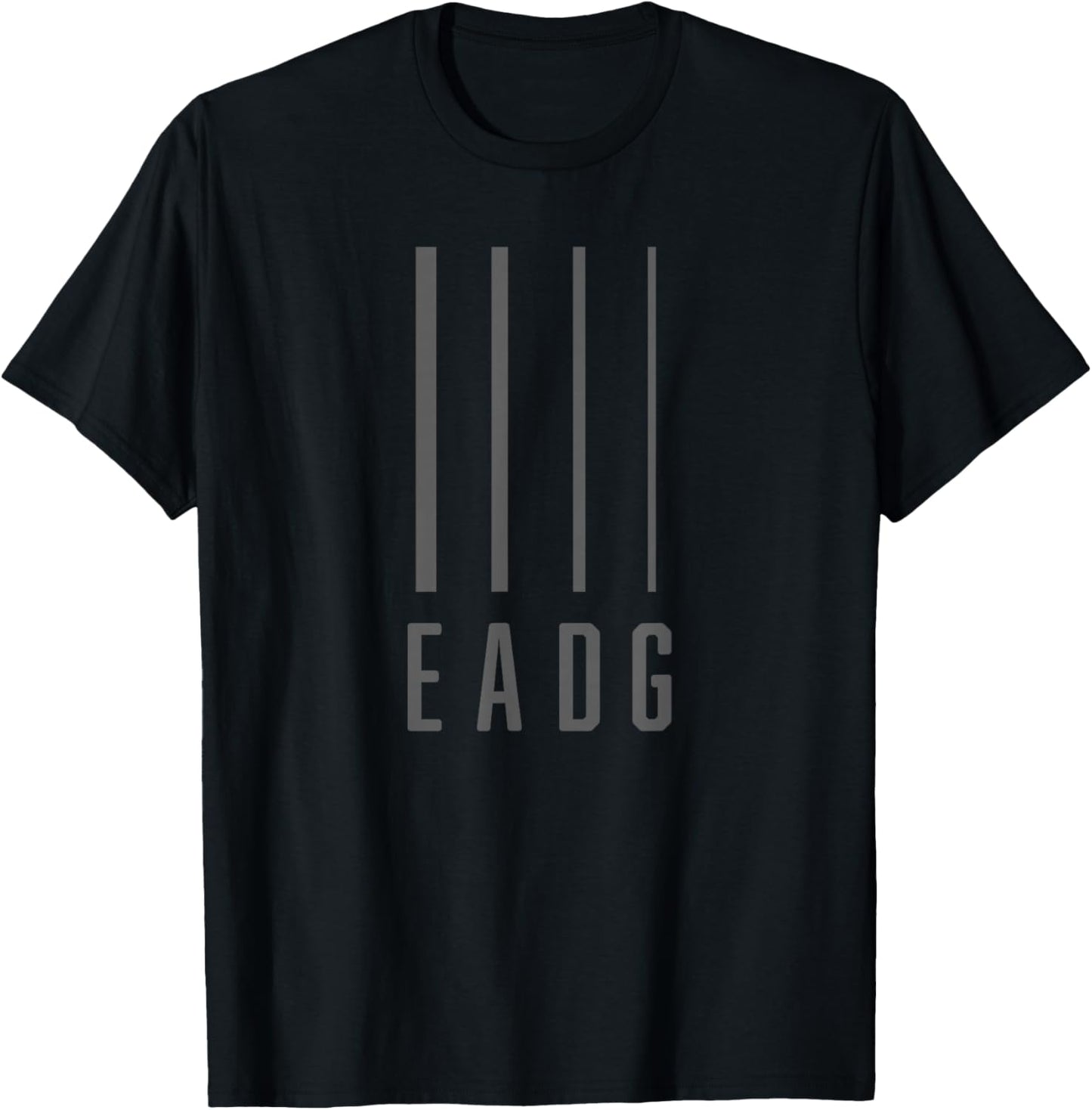 Bass Guitarist/Bass Player Gift - EADG 4 String T-Shirt - T-Shirt | Black