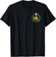 Shir o Khorshid Persian Lion and Sun Emblem Iran T-Shirt - T-Shirt | Black