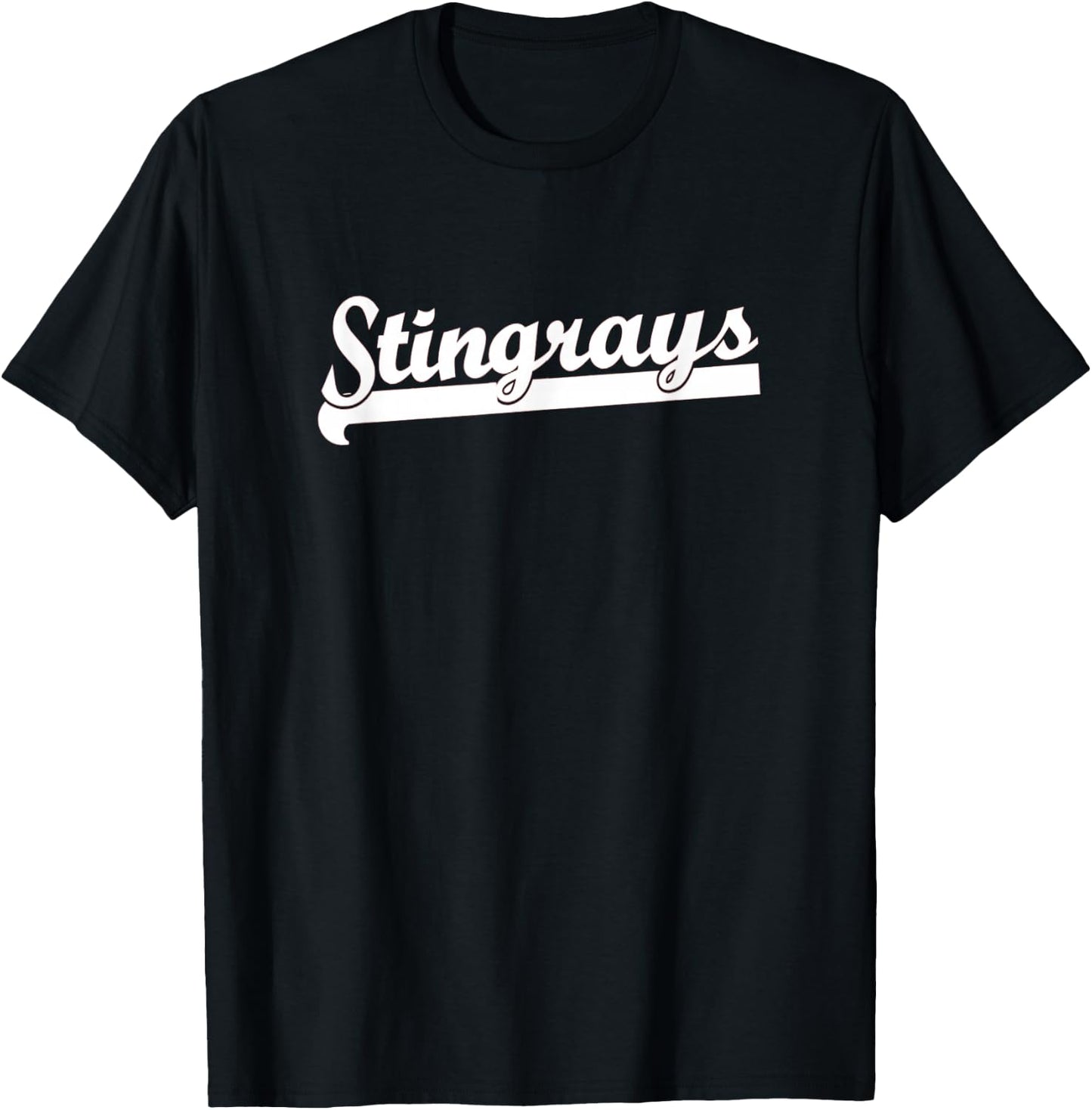 STINGRAYS Swimming Basketball Soccer T-Ball Football Team T-Shirt - T-Shirt | Black