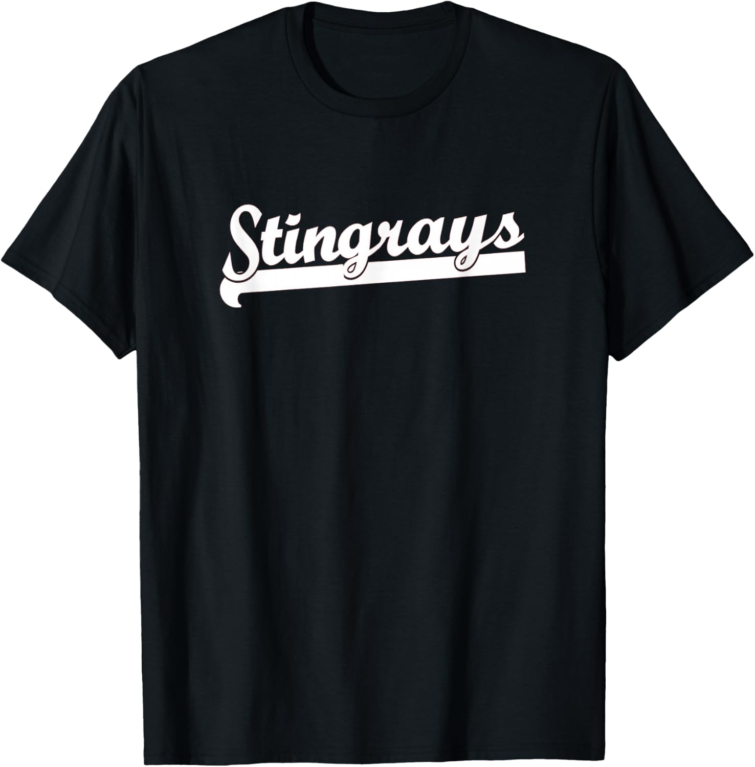 STINGRAYS Swimming Basketball Soccer T-Ball Football Team T-Shirt - T-Shirt | Black